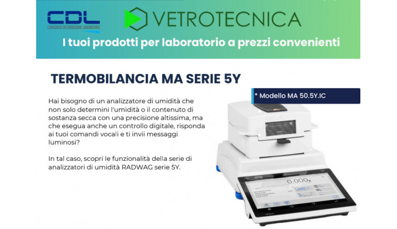 PROMO bilancia termica serie 5Y RADWAG